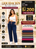 Pantalón Clásico Abrigador con Cordero – Tallas Especiales – Código 3289