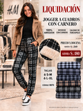 Jogger a Cuadros con Carnero – Código 8870