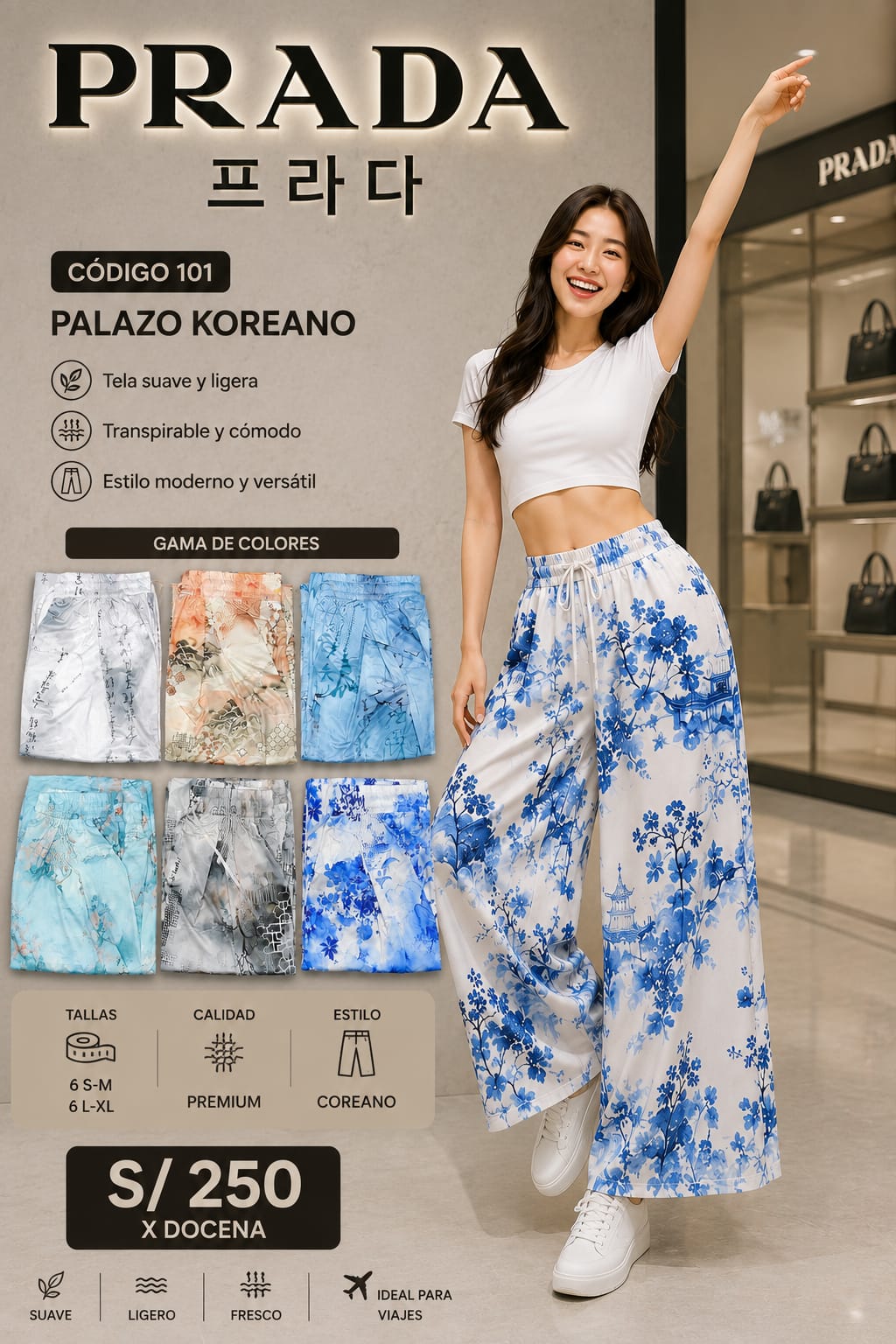 PALAZO KOREANO PREMIUM – CÓDIGO 101