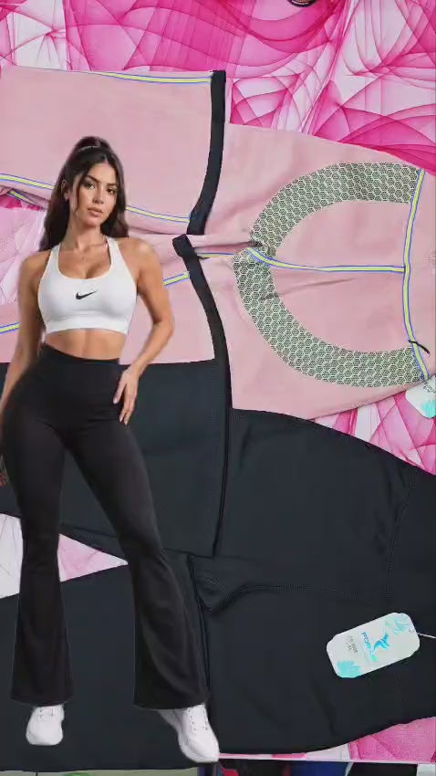 Licra Sirena Americana Push Up Interior – Código 028 | Puro Negro